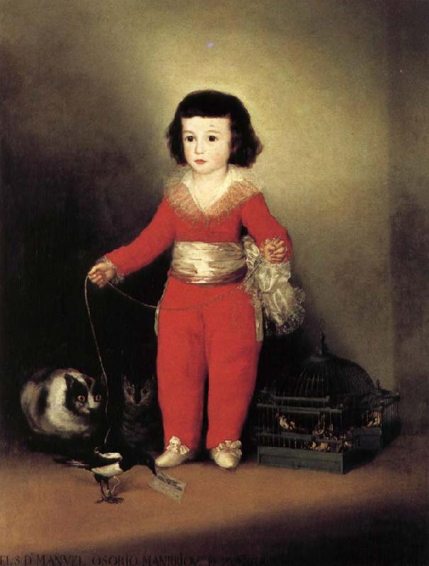 Francisco Goya Manuel Osorio de Zuniga Germany oil painting art